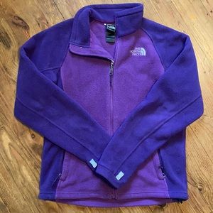 The North face fleece zip-up, small